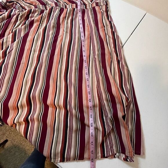 Maurice’s sleeveless wrap dress striped size Plus 2 - Picture 4 of 6